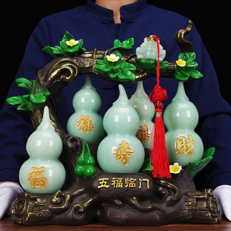 家居挂宝葫芦用意