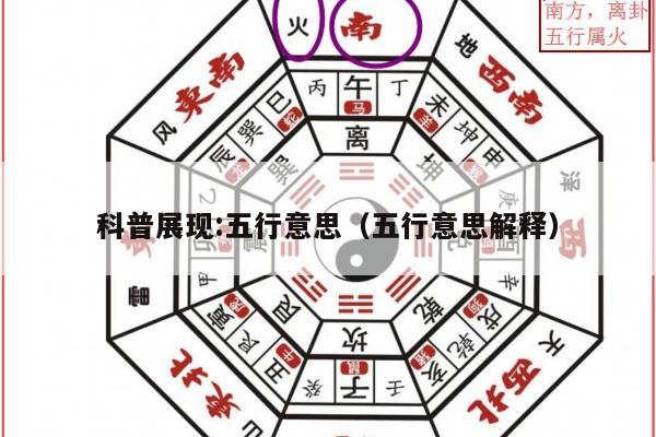 科普展现:五行意思（五行意思解释）