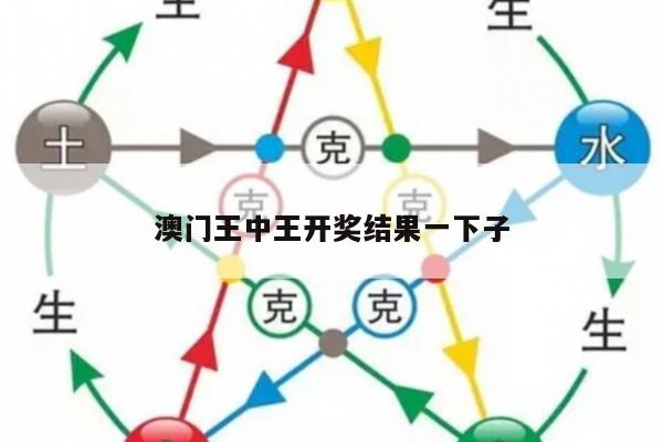 澳门王中王开奖结果一下子