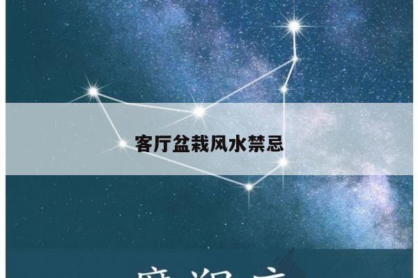 客厅盆栽风水禁忌