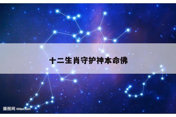 十二生肖守护神本命佛